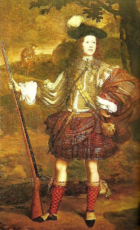 John Michael Wright unknown scottish chieftain, c.